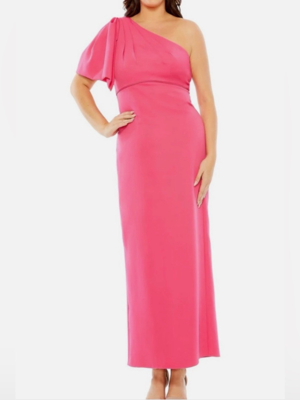 NWT MAC DUGGAL 49708W HOT PINK FORMAL DRESS GOWN 18W RETAIL $399